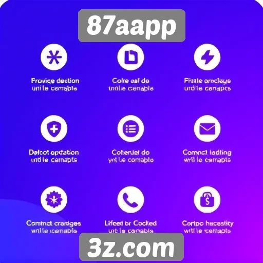 Avaliação das principais características do site 87aapp