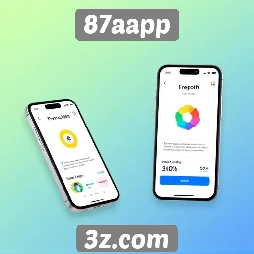Desempenho do 87aapp em dispositivos móveis