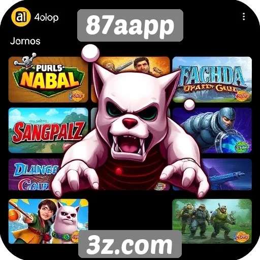 Comparativo de jogos populares no 87aapp