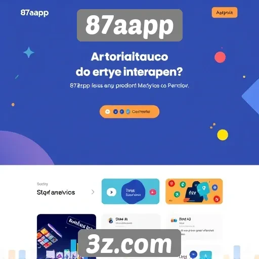 Análise da interface do usuário do site 87aapp